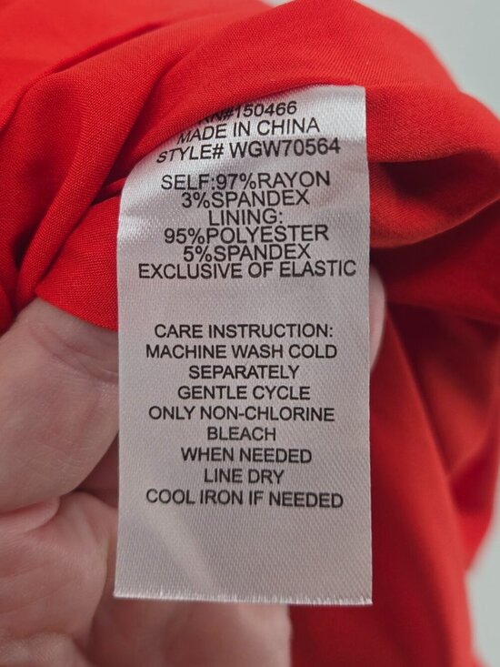 41 Hawthorn Spaghetti Strap Midi Sundress - XL Red Polka Dot - Picture 5 of 6